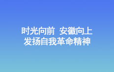時光向前 安徽向上 發揚自我革命精神堅持嚴的基調持續深化“一改兩為”全面提升工作效能大會在合肥召開 鄭柵潔講話